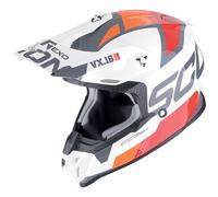 SCORPION SCORPION - Helmet VX-16 Evo Air Analog White / Orange L