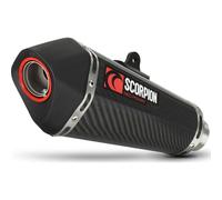 Scorpion Serket Taper Full System Carbon Fibre Exhaust for Kawasaki Ninja 650 2023