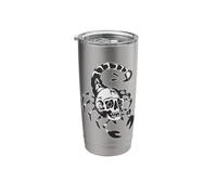 Scorpion Skull Traditional Tattoo Flash Stainless Steel Insulated Tumbler