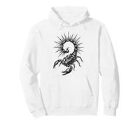 Scorpion Spiked Tail Punk Metal Arachnid Pullover Hoodie