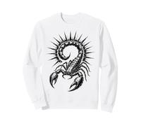 Scorpion Spiked Tail Punk Metal Arachnid Sweatshirt