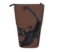 Scorpion Standing Telescopic Pencil Bag Oxford Cloth Bag Portable for Boys Girls Teens Students Office
