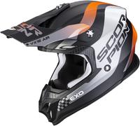 Scorpion VX-16 Air Soul Motocross Helmet, black matt/orange, size S (55/56)