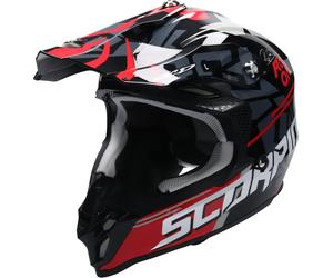 SCORPION VX-16 EVO AIR ROK cross helmet black-red M