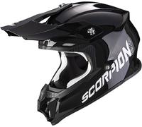 Scorpion VX-16 Evo Air Solid Motocross Helmet, black, size M for Men