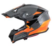 Scorpion VX-16 Evo Rod Motocross Helmet unisex Grey/Orange, L