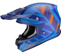 Scorpion VX-21 Air Urba Motocross Helmet, blue/orange, size L (59/60)