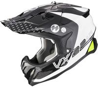 Scorpion VX-22 Air Ares Motocross Helmet, black-white, size XL for Men