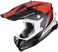 Scorpion VX-22 Air Attis Motocross Helmet, black-red, size XS for Men