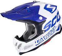 Scorpion VX-22 Air Mips Uptown, motocross helmet L White/Blue
