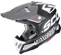 Scorpion VX-22 Air Mips Uptown, motocross helmet M Matt Black/White/Grey