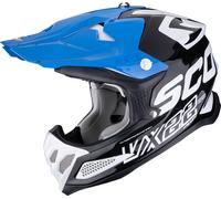 Scorpion VX-22 Air Mips Uptown, motocross helmet M Black/White/Blue