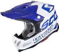 Scorpion VX-22 Air Mips Uptown, motocross helmet XS White/Blue