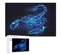 Scorpion Wooden Jigsaw Puzzles 1000 Piece Puzzle For Adults. Challenging To Complete But Fun And Humorous Jigsaws （75×50cm）