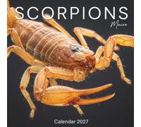 Scorpions Calendar 2027: Macro Photography Journey Into the Intricate World of Arachnids