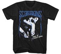 Scorpions German Rock Band First Sting Black Adult T-Shirt Tee (XX-Large)