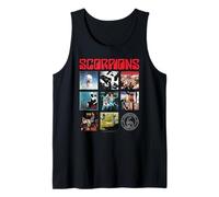 Scorpions Remastered Album Covers - Hard Rock Band Tank Top