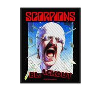 Scorpions - Scorpions Blackout Unisex Patch multicolour, 100% polyester,