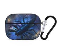 Scorpions Universes Galaxys Compatible with Airpod Pro Case Cover Skin with Keychain