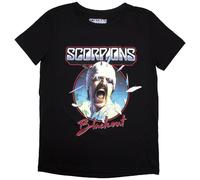 Scorpions Women's Blackout Tour ´82 Back Print T-Shirt in Black | Size: Small Scorpions Black S