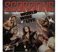 Scorpions - WORLD WIDE LIVE LP UK HARVEST 1985
