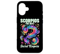 Scorpios the best secret keepers Case for iPhone 16