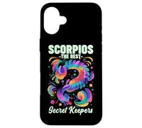 Scorpios the best secret keepers Case for iPhone 16 Plus