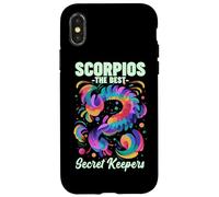 Scorpios the best secret keepers Case for iPhone X/XS