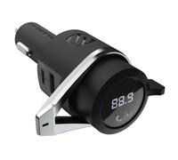 Scosche 12W Fast Charge Bluetooth FM Hands-Free Car Kit