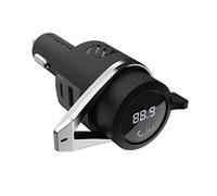 Scosche BTFMPD3SR-SP1 Universal Bluetooth Hands-Free Car Kit with Digital FM Transmitter and USB-C PD 20W + 12W Type A Charging Ports