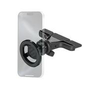 Scosche CD Player Phone Mount with MagSafe, Secure-Fit Magnetic Phone Holder for Car CD Slot, Compatible with PopSockets, iPhone 17 16 15 14 13, Includes MagSafe Ring for Android and Older iPhones