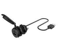 Scosche CPPDRLK-SP PowerVolt 27W Dash Port USB PD 3.0 Type-C Car Charger Compatible w/Apple CarPlay & Android Auto Passthrough with USB-A to USB-C Adapter, Charger Socket for Car, Truck, Motorcycle