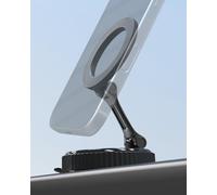 Scosche GoAnywhere MagSafe Suction Cup Phone Mount with Twist-to-Lock Base, Magnetic Phone Holder for Car Dashboard, Windshield and Flat Surfaces, Compatible with PopSockets, iPhone & Android
