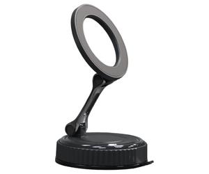Scosche GoAnywhere MagSafe Suction Cup Phone Mount with Twist-to-Lock Base, Magnetic Phone Holder for Car Dashboard, Windshield and Flat Surfaces, Compatible with PopSockets, iPhone & Android