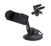 SCOSCHE HDVM-1 3-in-1 Universal Vent and Suction Cup Mount for Mobile Devices | StickGrip Base and Vent Clips Included