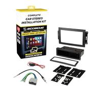 SCOSCHE Install Centric ICCR5BN Complete Basic Installation Solution for Installing an Aftermarket Stereo Compatible with Select 2004-09 Chrysler, Dodge & Jeep Vehicles with Navigation Black