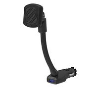 Scosche MAG12V MagicMount Magnetic Power Socket Mount with USB Charging Port for Mobile Devices
