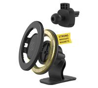 Scosche MagicMount SMSDV MagSafe Car Mount, Magnetic Cell Phone Holder, Phone Stand for Dash/Vent Compatible w/iPhone 15/14/13/12/Pro/Max/Plus/Mini/Mag Safe Accessories, Dashboard/Vent Phone Mount