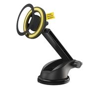 Scosche MagicMount SMS1WDEX-1 MagSafe Phone Stand, Magnetic Cell Phone Holder for Car Windshield/Dashboard, Suction Cup Phone Mount Compatible with iPhone 16 15 14 13 12 and More with MagSafe Ring