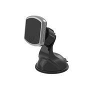 Scosche MPWDB MagicMount Pro Magnetic Car Phone Holder Windshield or Dashboard Mount with Suction Cup - 360 Degree Adjustable Head, Universal with All Devices - Suction Mount, Black