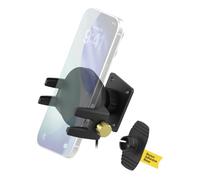 Scosche Qi2 Magnetic Wireless Car Charger 25W, Rugged Phone Holder Mount with Grip Arms, AMPS Base & Adhesive Dash Adapter for Car, Motorcycle and Truck, Compatible with MagSafe and Qi2-Ready Devices