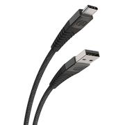 Scosche StrikeLine Heavy-Duty Braided USB-A to USB-C 4ft Charging Cable
