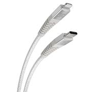 Scosche StrikeLine Heavy-Duty Braided USB-C to Lightning 4ft Charging Cable