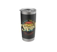 Scot Man Myth Legend Men Personalized Name Stainless Steel Insulated Tumbler