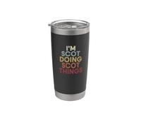Scot Name Scot Personalized Name First Given Stainless Steel Insulated Tumbler