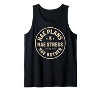 Scot no Problem no Trouble Stress Free Scottish Banter Fun Tank Top