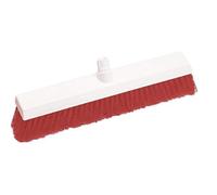 Scot Young L868 SYR Hygiene Broom Head, Soft Bristle, Red