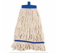 Scot Young SYR Kentucky Mop Head in Blue Made of Loop Cotton Colour Coded