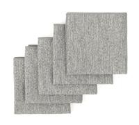 Scotamalone Handkerchiefs for Men Sweat Absorbing Sport Microfiber Hankies for Wicking Sweat from Hands, Face, Body, Grey White, 11.82inch