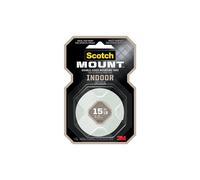 Scotch 1 x 55 in. Mount Double Sided Mounting Tape, White - Pack of 6
